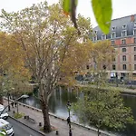 On The Edge Of Canal Saint Martin With Balcony