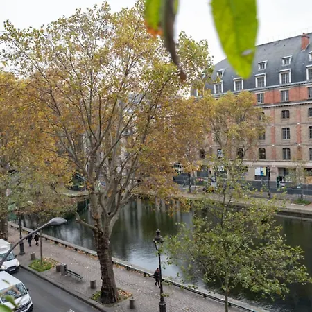 On The Edge Of Canal Saint Martin With Balcony *